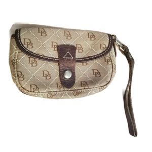 Dooney & Bourke Signature Wristlet